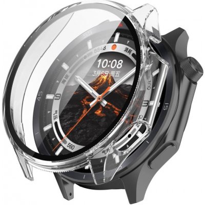VSECHNONAMOBIL 104455 PC FULL COVER Plastový kryt se sklem pro OnePlus Watch 3 průhledný – Zboží Živě
