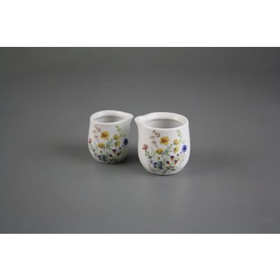 Bohemia Porcelán 1987 Mlékovka bez ouška 0,04l Isabelle Kvetoucí louka motiv B – Zboží Dáma