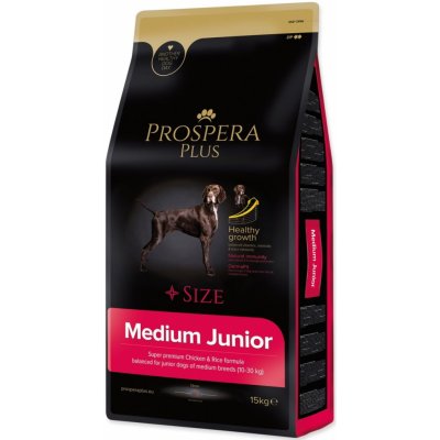 Krmivo Prospera Plus Medium Junior kuře s rýží 15kg