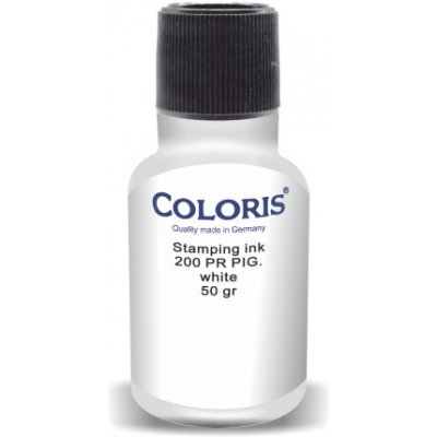 Coloris Razítková barva 200 PR P bílá 50 g – Zboží Mobilmania