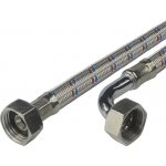 Mereo Hadice připojovací nerez 10x14 FxF 1/2''x1/2'' s kolínkem 40 cm CR393E – Sleviste.cz