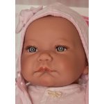 Antonio Juan Realistické miminko holčička Nica v růžovém oblečku – Zboží Mobilmania