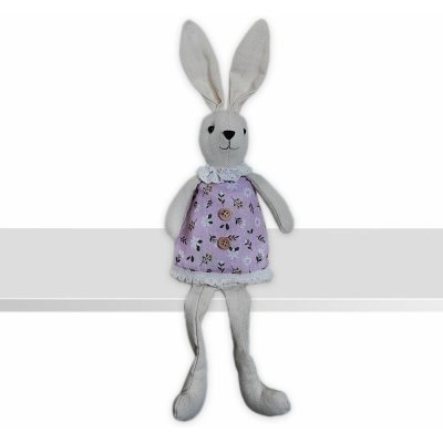Zajíc textil 23/35cm růžová – Hledejceny.cz