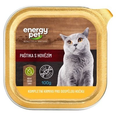 Energy Pet paštika s hovězím 100 g – Zboží Mobilmania