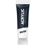 Akrylová barva 75 ml černá – Zboží Dáma