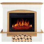 ArtiFlame 1800 W 98,5 x 90 x 30 cm bílý – Zboží Dáma