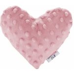 Bocioland nahřívací a chladící polštářek Srdce minky růžová – Zboží Dáma