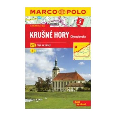 Krušné hory-Chomutovsko 5 mapa 1:100 000