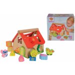 Eichhorn didaktický domeček Shape Sorter House s 12 vkládacími kostkami – Zboží Dáma
