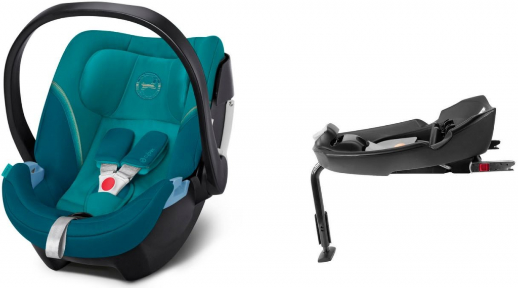 Cybex ATON 5 + základna do auta BASE 2-FIX 2022 River Blue