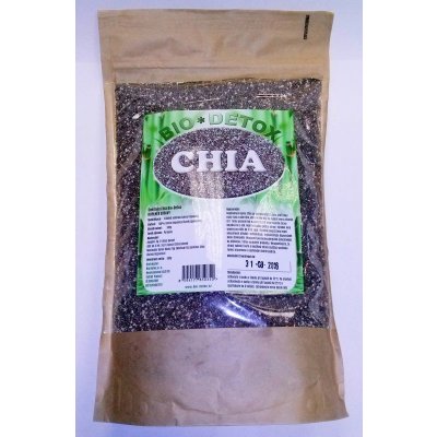 Bio Detox Chia semínka 1000 g – Zboží Mobilmania