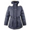 Dětský kabát Sezon FD-823 dívčí kabát tmavě modrá