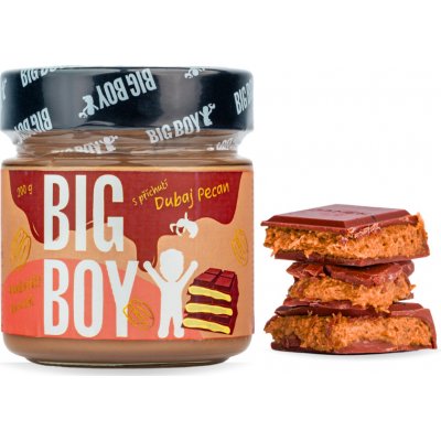 Big Boy Pekanový krém s příchutí dubajské čokolády 200 g – Zboží Dáma