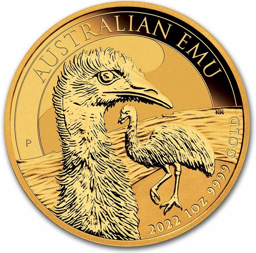 The Perth Mint zlatá mince Emu 1 oz