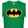 Pánské Tričko Bezvatriko tričko Batman zelená