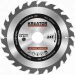 Pilový kotouč Kreator KRT020416 na dřevo 190mm, 24T – Zboží Dáma