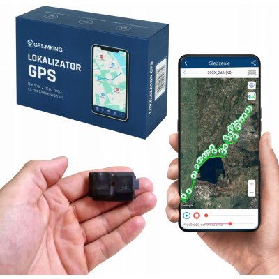 Mking GPS mini s baterií 400mAh, sledování polohy, SOS – Zboží Živě