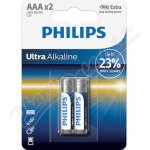 Philips Ultra Alkaline AAA 2ks LR03E2B/10 – Zbozi.Blesk.cz