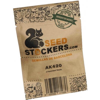 Seedstockers AK420 AUTO semena neobsahují THC 5 ks – Zboží Dáma