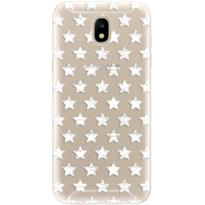 Pouzdro iSaprio Stars Pattern - white Samsung Galaxy J5 2017 – Zboží Mobilmania