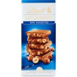 Lindt Les Grandes mléčná s lískovými oříšky 150 g – Zboží Dáma
