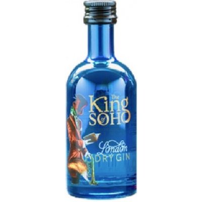 King of Soho London Dry Gin 42% 0,05 l (holá láhev) – Zboží Dáma