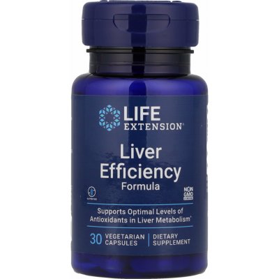 Life Extension Liver Efficiency Formula 30 vegetariánských kapslí – Hledejceny.cz