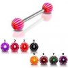 Piercing Šperky4U piercing do jazyka PJ01104-05