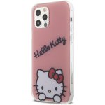 AppleMix HELLO KITTY Apple iPhone 12 / 12 Pro - Daydreaming logo - plastový / gumový - růžové – Zboží Mobilmania