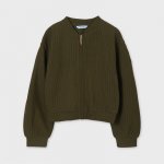 Mayoral Bomber úpletový khaki – Zboží Dáma