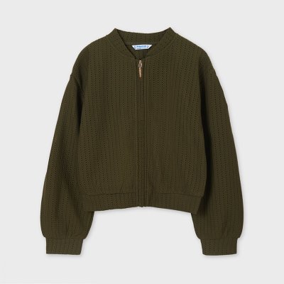Mayoral Bomber úpletový khaki – Zboží Dáma