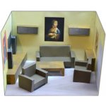 Bestr model Obývací pokoj | Domeček pro panenky – Zboží Dáma