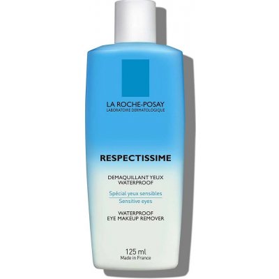 La Roche-Posay Respectissime odličovač voděodolného make-upu pro citlivou pleť (Waterproof Eye Make-Up Remover) 125 ml – Hledejceny.cz