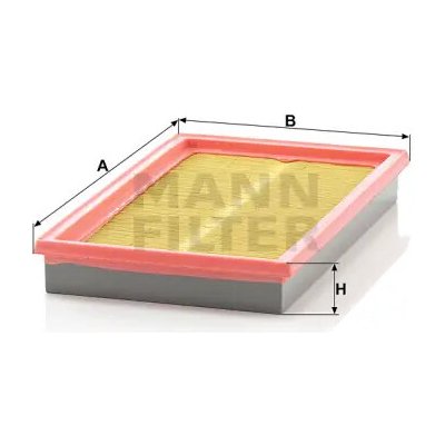 MANN FILTER Vzduchový filtr C 2964 – Hledejceny.cz