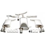 TA Technix sportovní nerezový catback duplex výfuk Audi A5 (8T, 2007-2016), 2x 80 mm kulatá rovná nerezová koncovka s pertlem pro obě strany – Hledejceny.cz