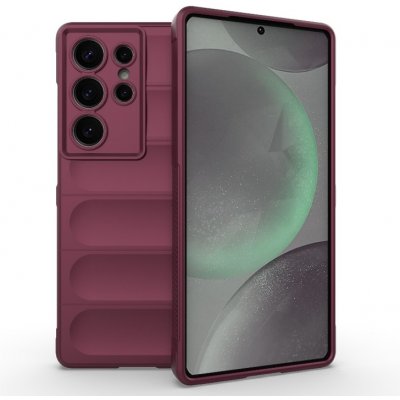 VSECHNONAMOBIL STEPS Ochranný kryt pro Samsung Galaxy S25 Ultra 5G bordový 100967 – Zboží Živě