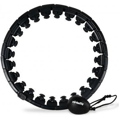 VIRTUFIT Hula Hoop nastavitelný černý 80–132 cm – Hledejceny.cz