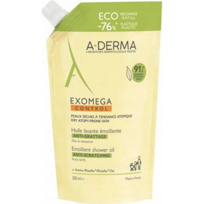 A-derma Exomega Control zvláčňující sprchový olej 500 ml