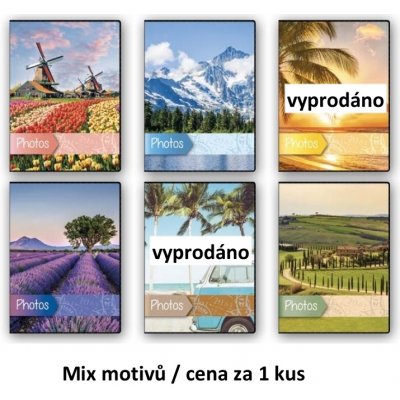 Fotoalbum 13x19/40 ZEP VIAGGIO mix motivů / cena za 1 kus – Zboží Živě