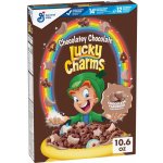 Lucky Charms Chocolatey cereálie s kousky marshmallows s příchutí čokolády 300 g – Zboží Dáma