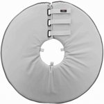 Trixie Ochranný límec měkký disk šedý L-XL 27 x 53-56 cm – Zboží Dáma