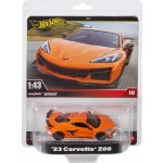 Hot Wheels Premium 23 Corvette Z06 1:43 – Zboží Dáma