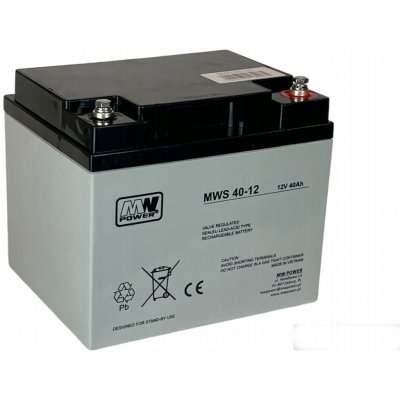 MW Power 12V 40Ah GLP 40-12 – Zboží Živě