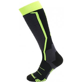 Blizzard Allround ski socks junior black/anthracite/signal yellow