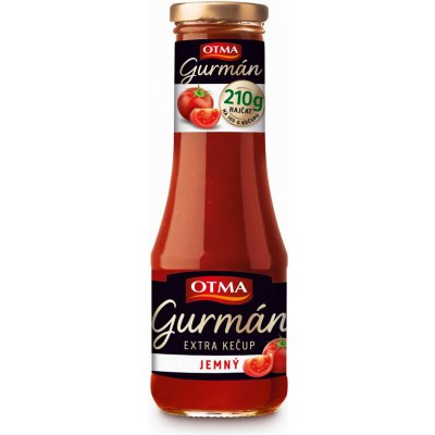 Otma Gurmán Extra kečup jemný 300 g – Hledejceny.cz