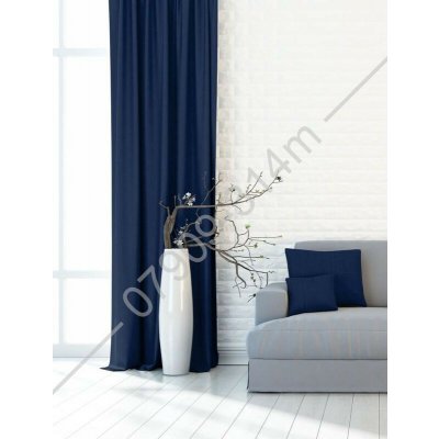 Závěsy dekorační Melír tmavě modrý - více rozměrů - 145x250cm / Ano 7909/314 OXY – Hledejceny.cz