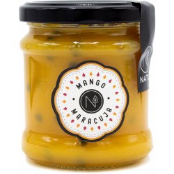 Natu mango-Maracuja extra Džem výběrový bez přidaného cukru 205 g