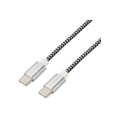GoGEN USBCC200MM24 USB-C / USB-C, 2m, stříbrný