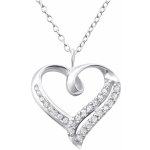 Bangles.cz Řetízek srdce nobless 1772 – Zboží Mobilmania