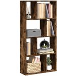 Knihovna kouřový dub 60x20x120 cm – Zbozi.Blesk.cz